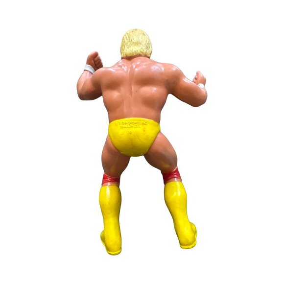 Vintage 1984 Hulk Hogan Wrestling Action Figure By LJN Titan Sports 18 Yellow Tr - Picture 3 of 5